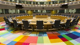 Simulation d'une réunion du Conseil de l'Union européenne par des (...)